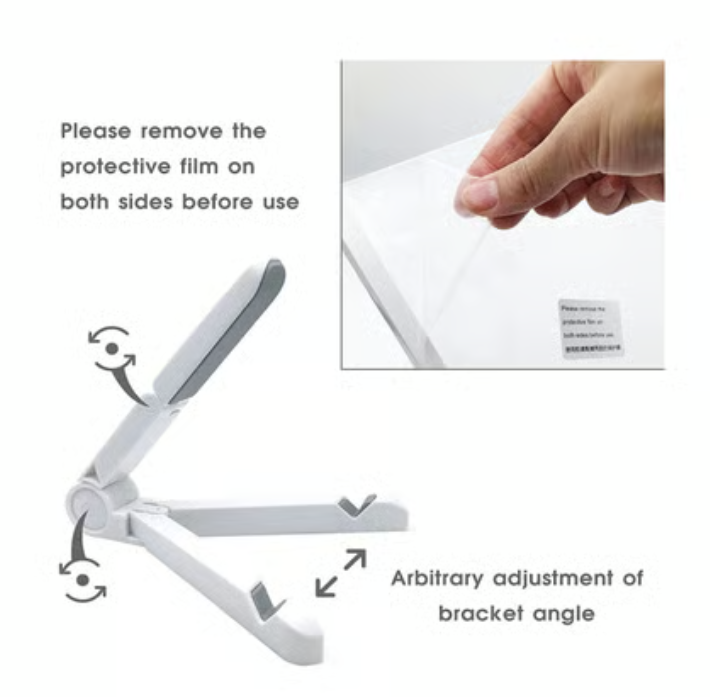 3D LED Light Glass Acrylic Writing pad