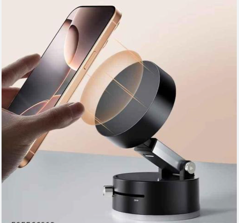 Vacuum Magnetic Suction Phone Holder