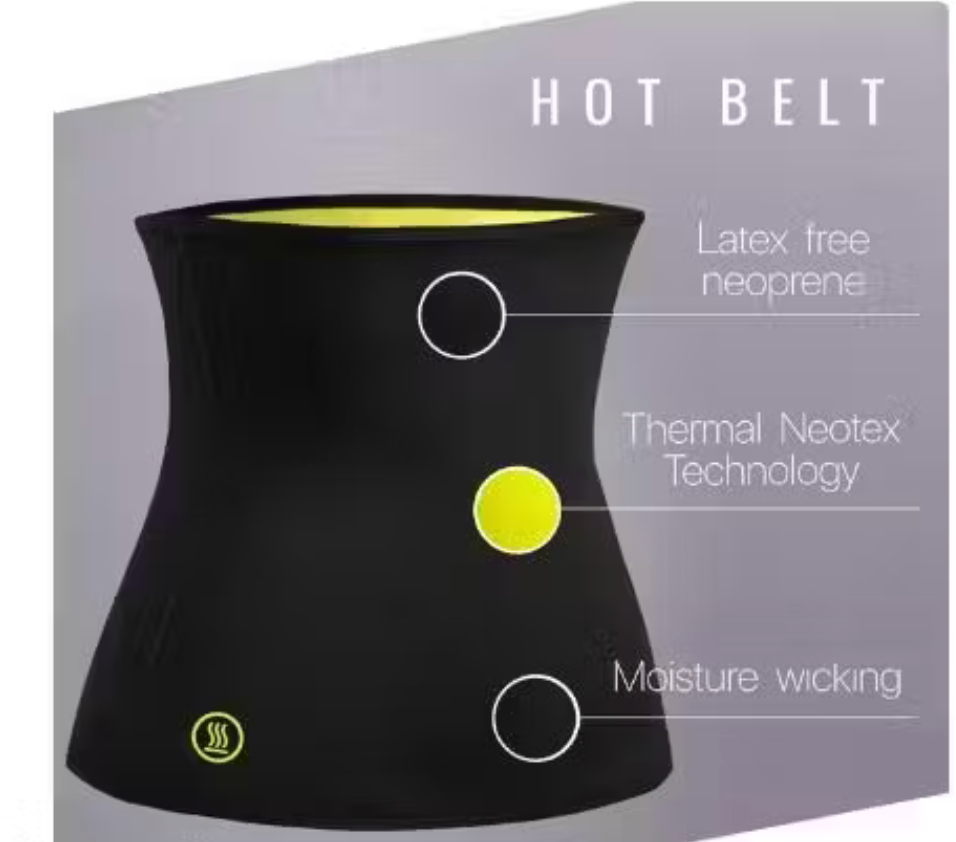Sweat Belt - Hot Body Shaper Belly Fat Burner For Men & Women