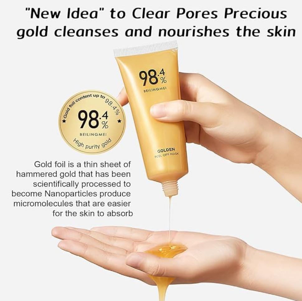 Gold Peel off Mask (Pack of 2)