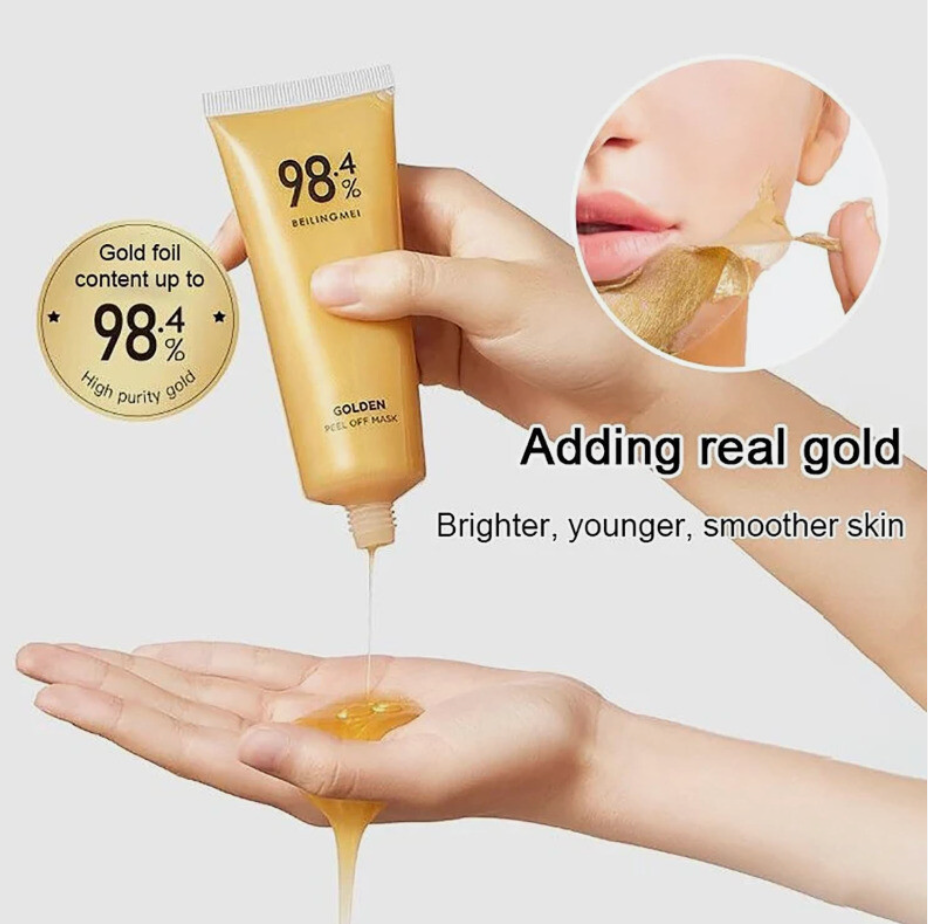Gold Peel off Mask (Pack of 2)
